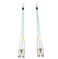 Tripp Lite 3M 10Gb Duplex Multimode 50/125 OM3 LSZH Fiber Patch Cable LC/LC Aqua 3 Meters