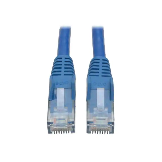 Tripp Lite 7ft Cat6 Gigabit Snagless Molded Patch Cable RJ45 M/M Blue 7' 50 Bulk Pack